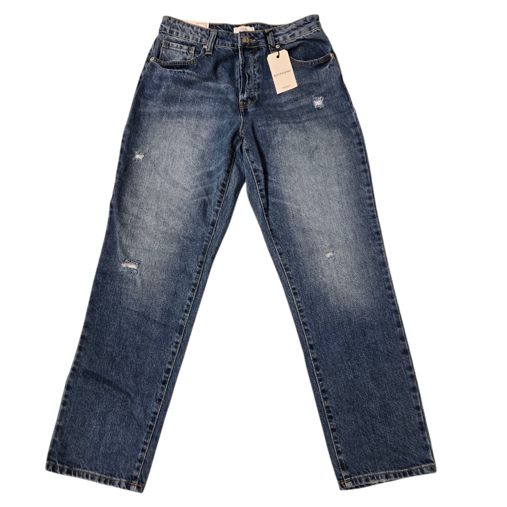 NWT Mid-Rise Slim Boyfriend Jean's Forever 21 Size 26